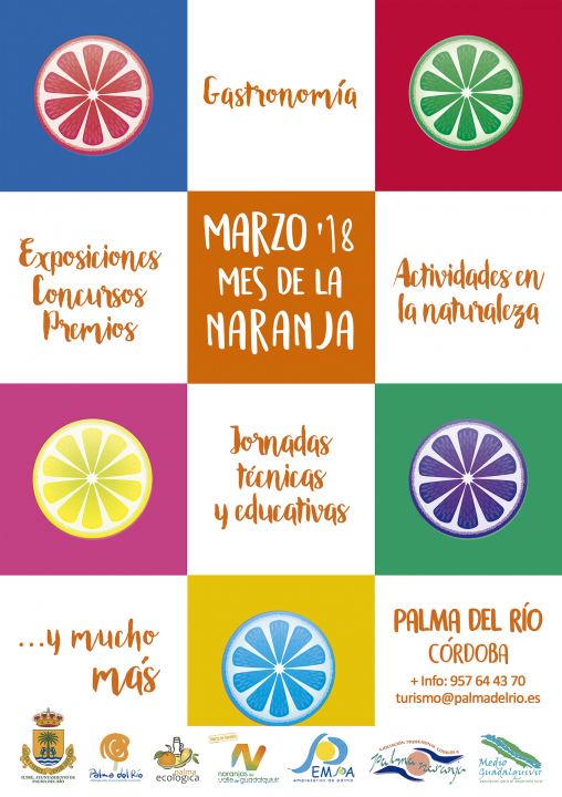  PALMA DEL RÍO (CÓRDOBA) MES DE LA NARANJA. MARZO 2018 ACTIVIDADES